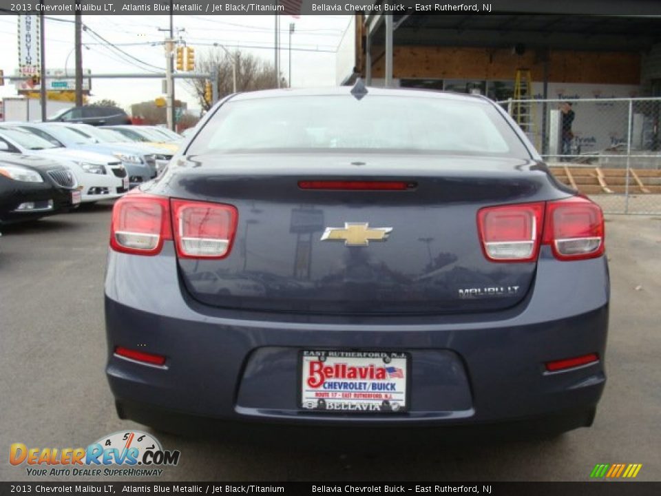 2013 Chevrolet Malibu LT Atlantis Blue Metallic / Jet Black/Titanium Photo #5