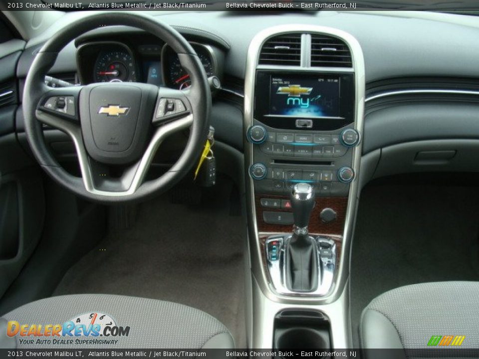 2013 Chevrolet Malibu LT Atlantis Blue Metallic / Jet Black/Titanium Photo #9