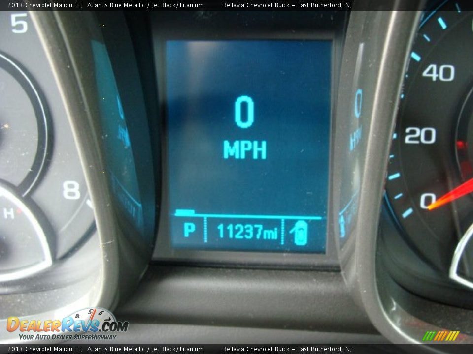 2013 Chevrolet Malibu LT Atlantis Blue Metallic / Jet Black/Titanium Photo #10