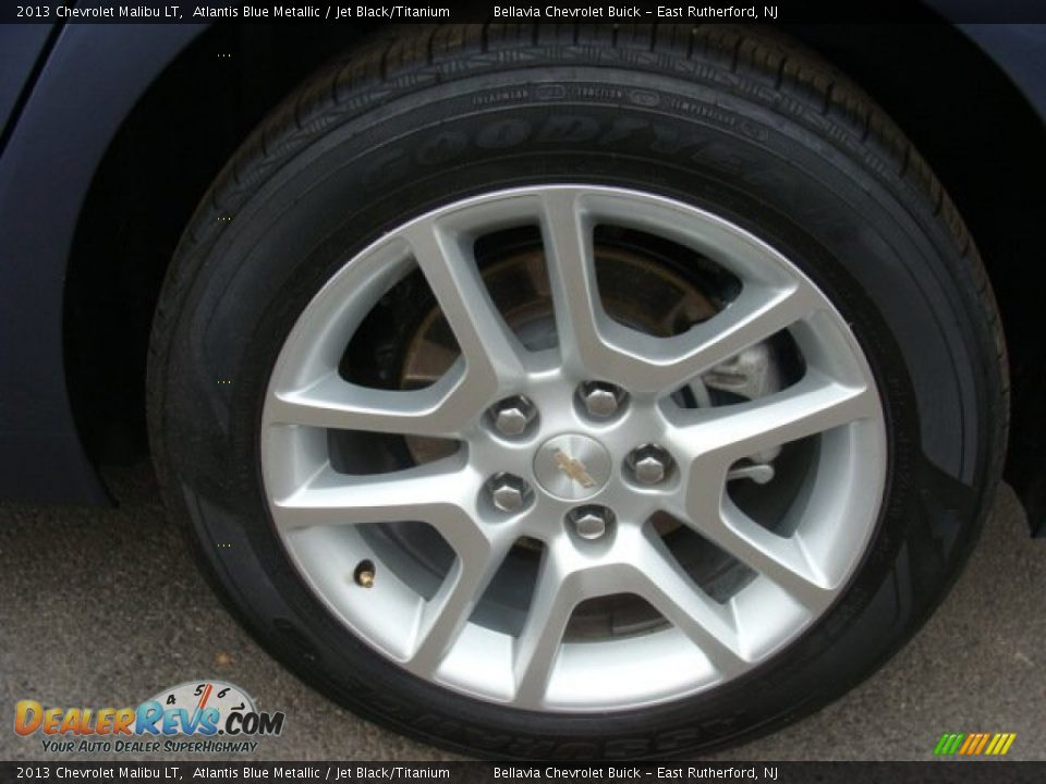 2013 Chevrolet Malibu LT Atlantis Blue Metallic / Jet Black/Titanium Photo #14