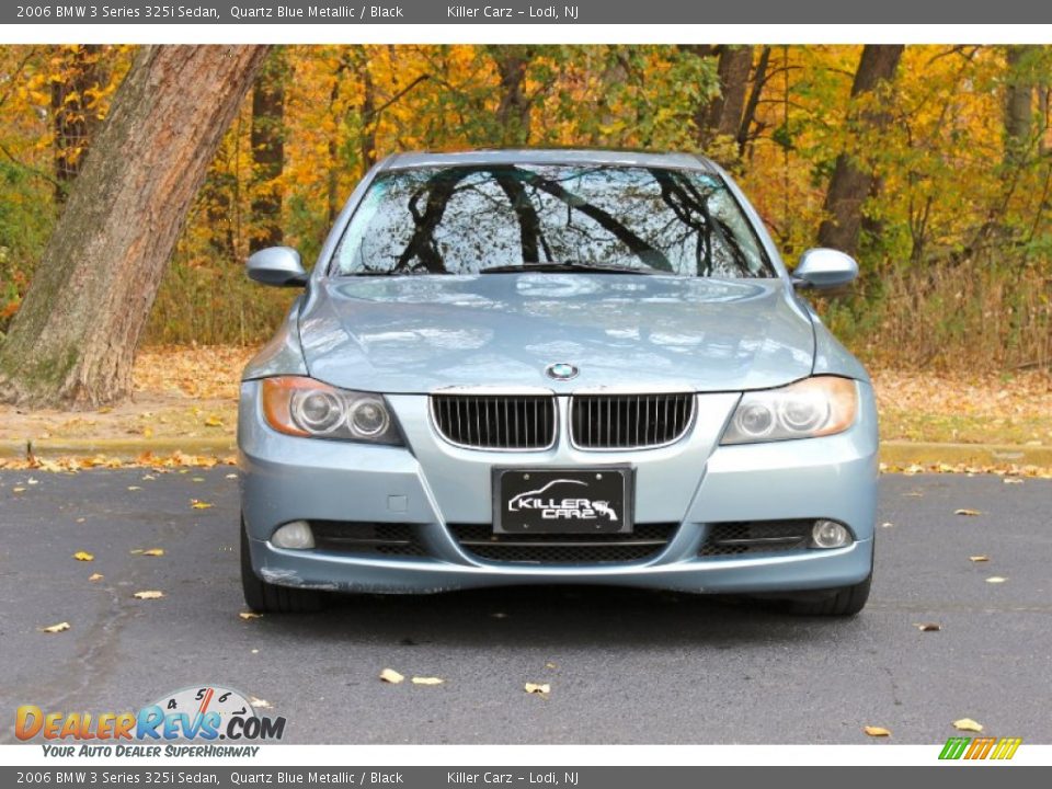 2006 BMW 3 Series 325i Sedan Quartz Blue Metallic / Black Photo #2