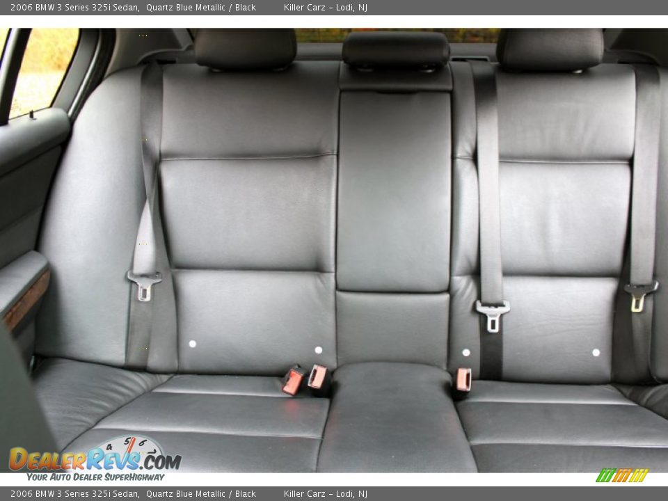 2006 BMW 3 Series 325i Sedan Quartz Blue Metallic / Black Photo #8