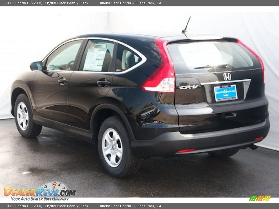 2013 Honda CR-V LX Crystal Black Pearl / Black Photo #5