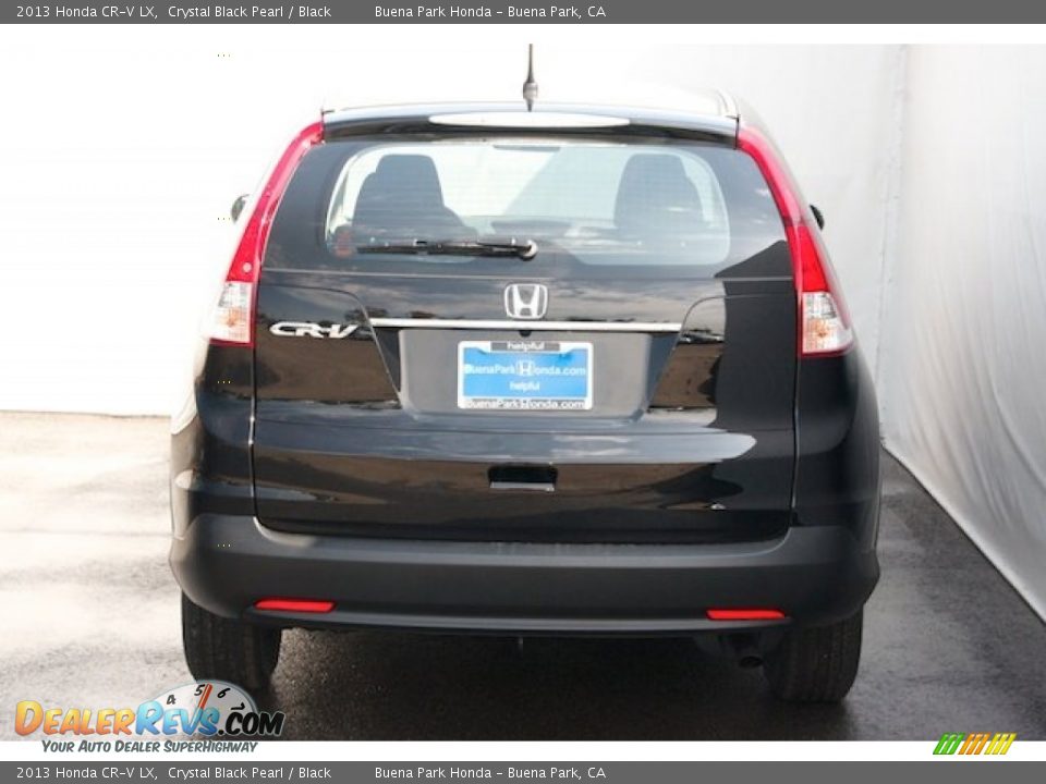 2013 Honda CR-V LX Crystal Black Pearl / Black Photo #6