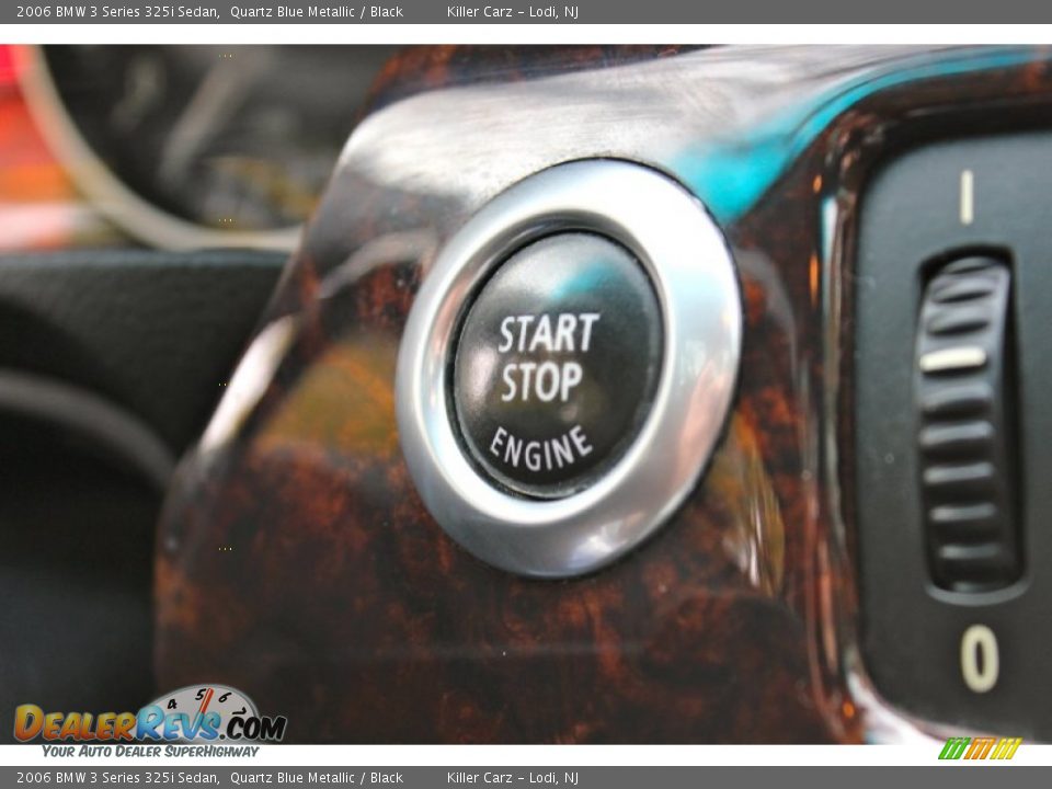 2006 BMW 3 Series 325i Sedan Quartz Blue Metallic / Black Photo #18