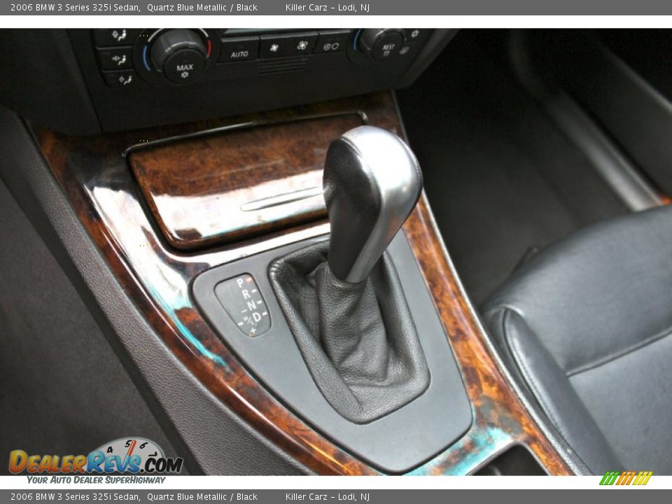 2006 BMW 3 Series 325i Sedan Quartz Blue Metallic / Black Photo #21