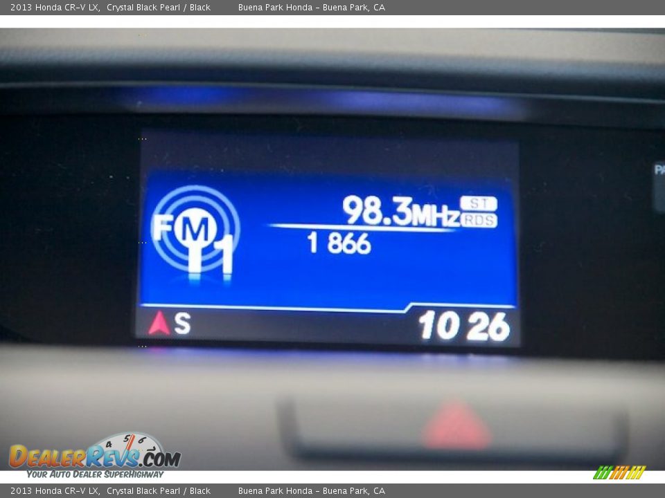2013 Honda CR-V LX Crystal Black Pearl / Black Photo #17