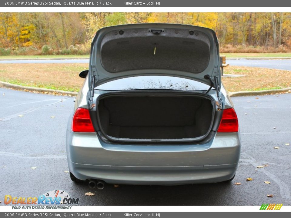 2006 BMW 3 Series 325i Sedan Quartz Blue Metallic / Black Photo #36