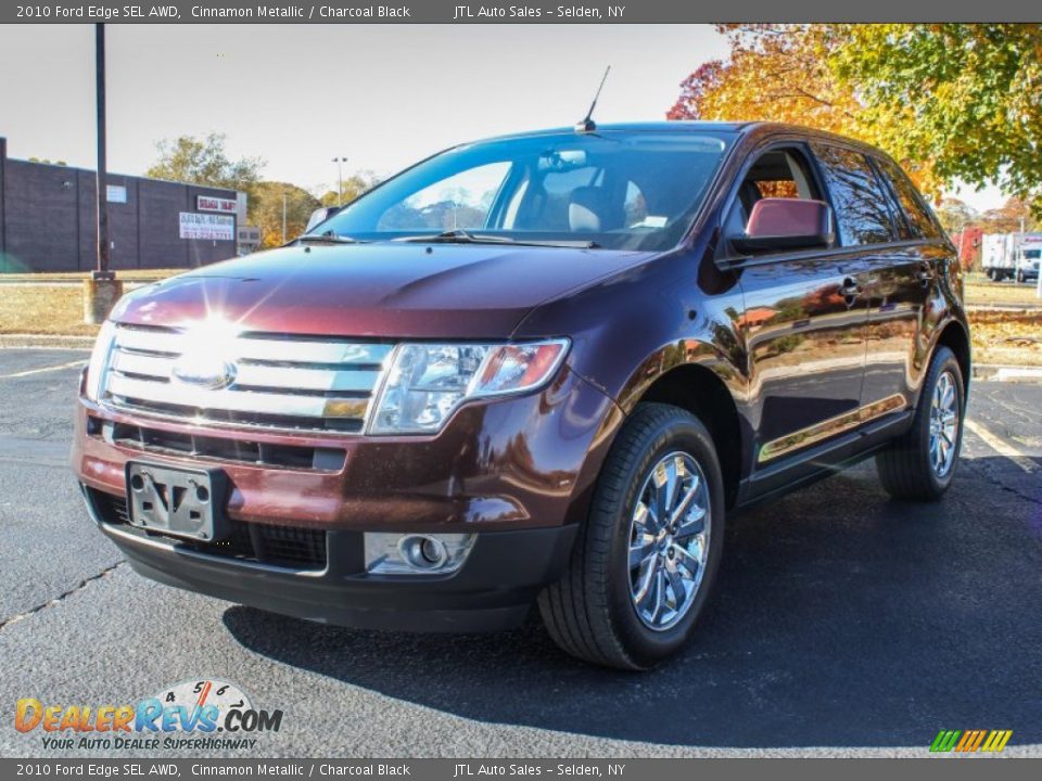 2010 Ford Edge SEL AWD Cinnamon Metallic / Charcoal Black Photo #1