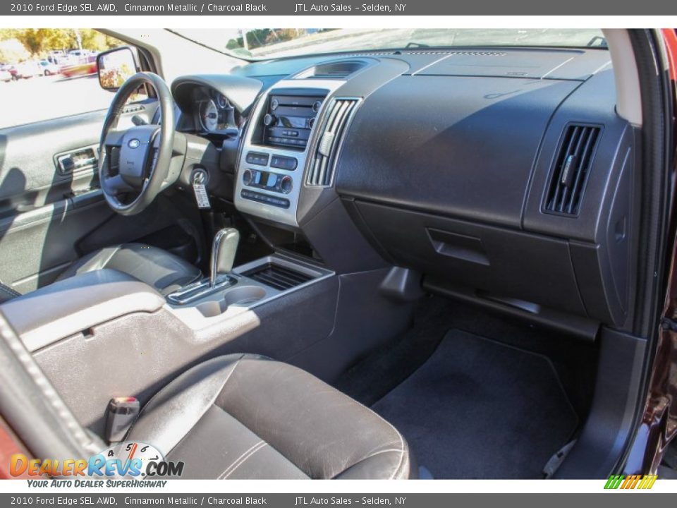 2010 Ford Edge SEL AWD Cinnamon Metallic / Charcoal Black Photo #9