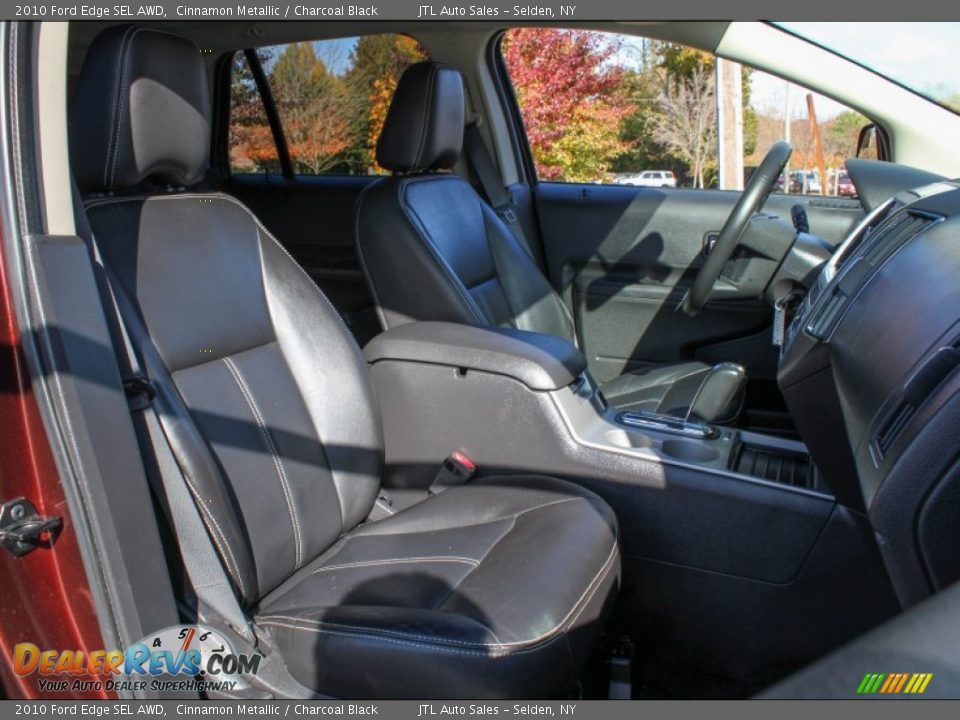 2010 Ford Edge SEL AWD Cinnamon Metallic / Charcoal Black Photo #10