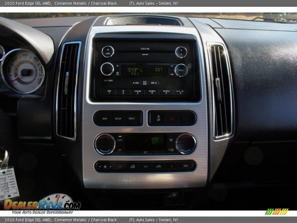2010 Ford Edge SEL AWD Cinnamon Metallic / Charcoal Black Photo #13