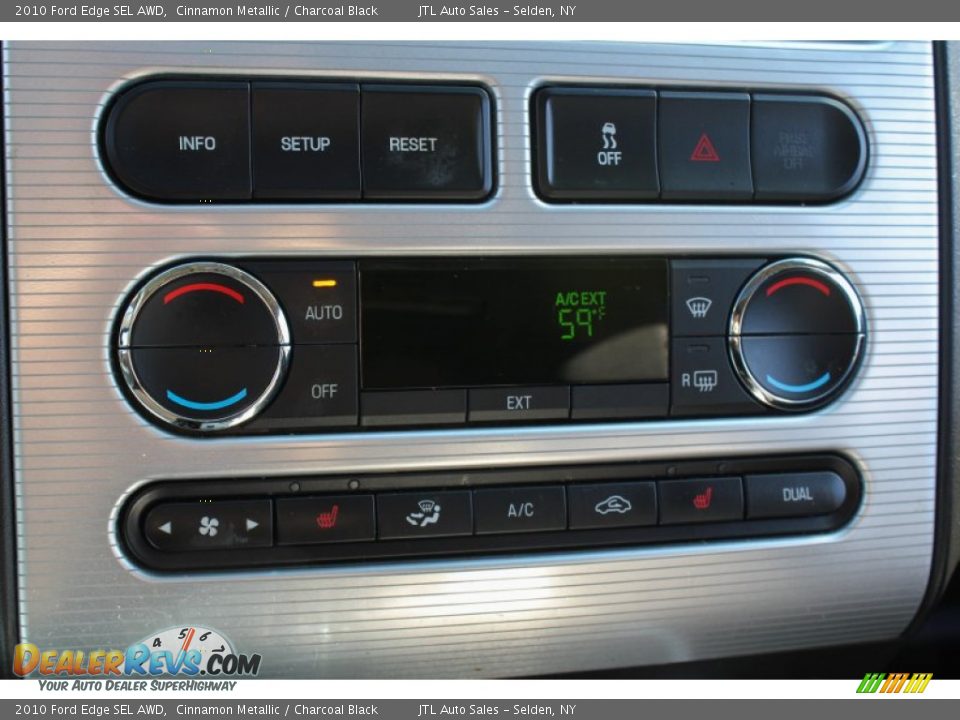 2010 Ford Edge SEL AWD Cinnamon Metallic / Charcoal Black Photo #14