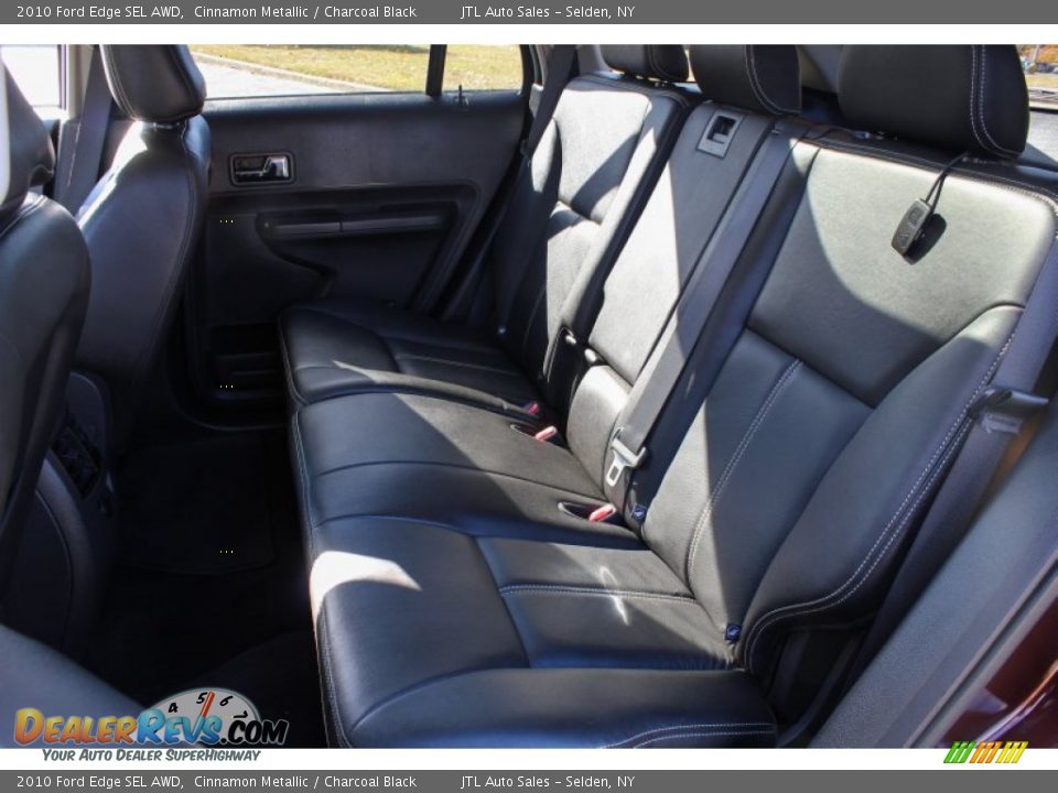 2010 Ford Edge SEL AWD Cinnamon Metallic / Charcoal Black Photo #18