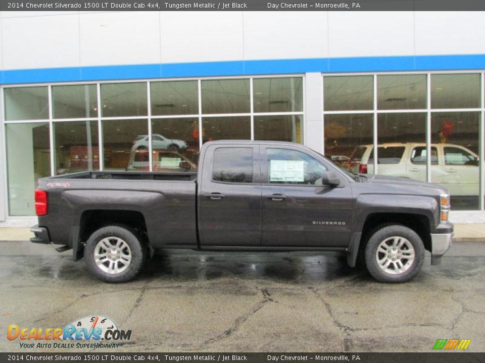 2014 Chevrolet Silverado 1500 LT Double Cab 4x4 Tungsten Metallic / Jet Black Photo #2