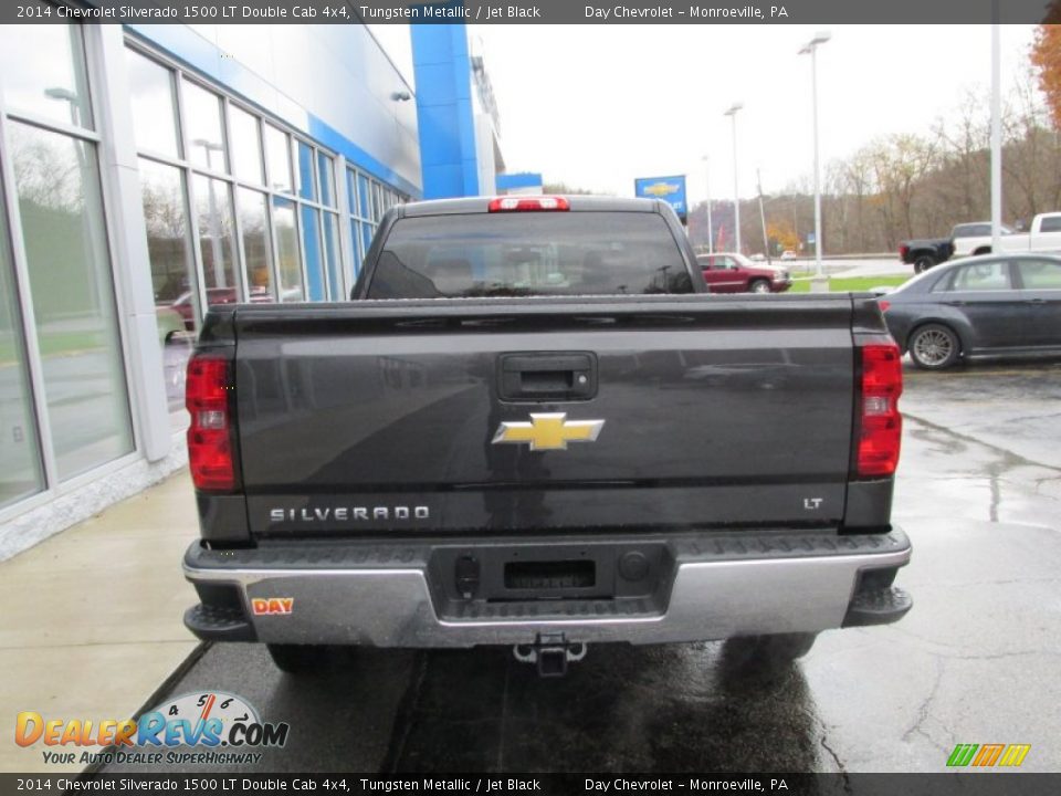 2014 Chevrolet Silverado 1500 LT Double Cab 4x4 Tungsten Metallic / Jet Black Photo #6