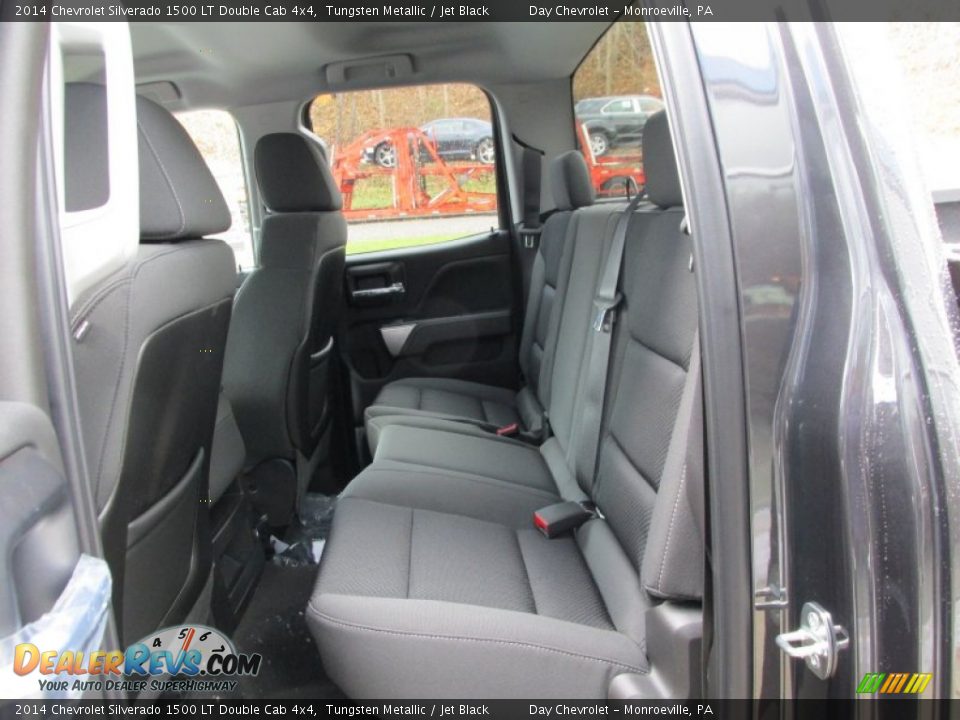 2014 Chevrolet Silverado 1500 LT Double Cab 4x4 Tungsten Metallic / Jet Black Photo #12