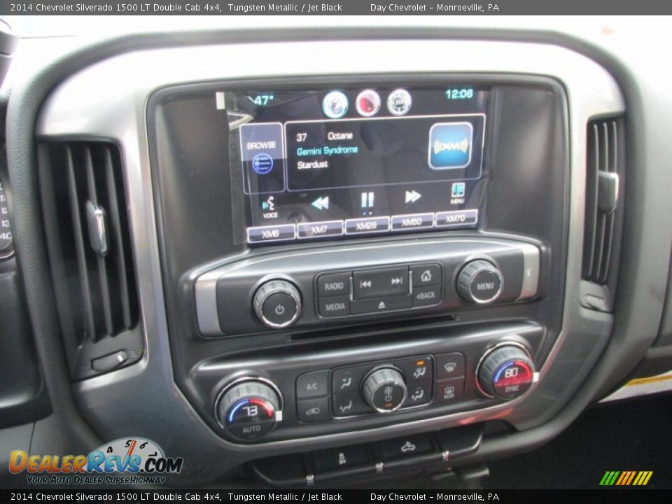 2014 Chevrolet Silverado 1500 LT Double Cab 4x4 Tungsten Metallic / Jet Black Photo #15