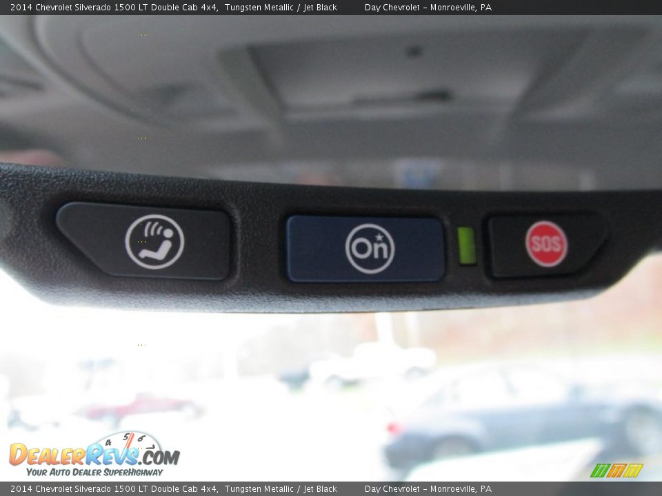 2014 Chevrolet Silverado 1500 LT Double Cab 4x4 Tungsten Metallic / Jet Black Photo #16