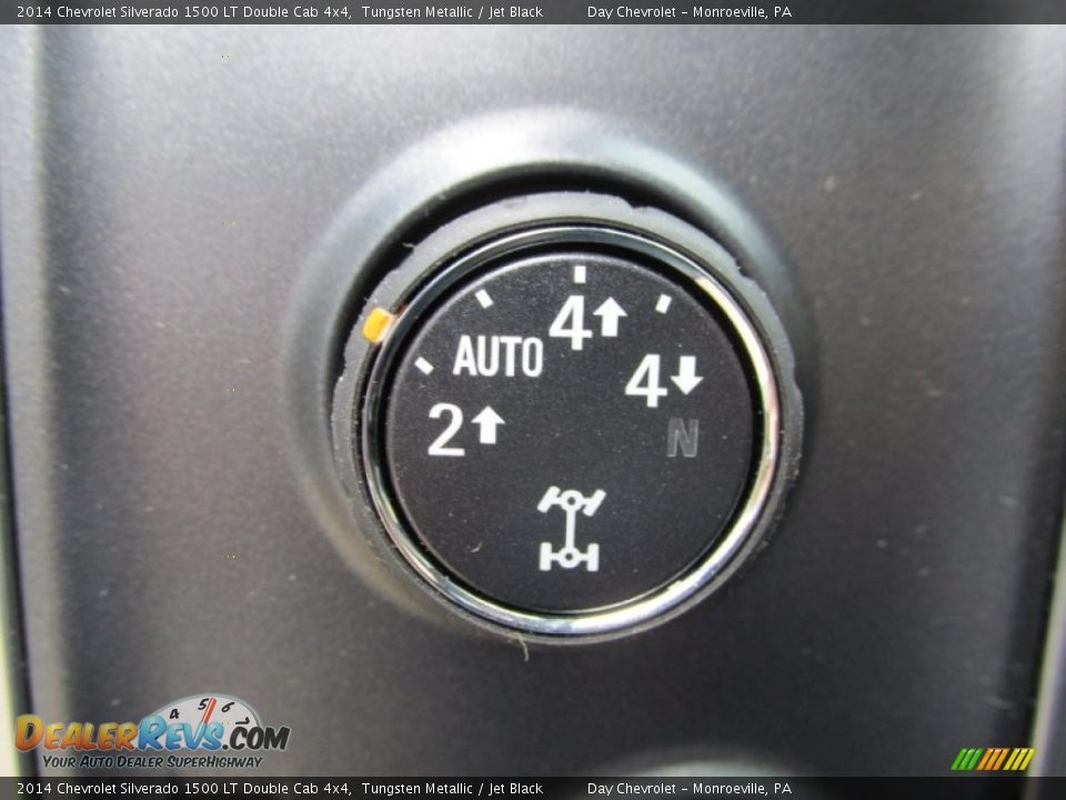 2014 Chevrolet Silverado 1500 LT Double Cab 4x4 Tungsten Metallic / Jet Black Photo #17