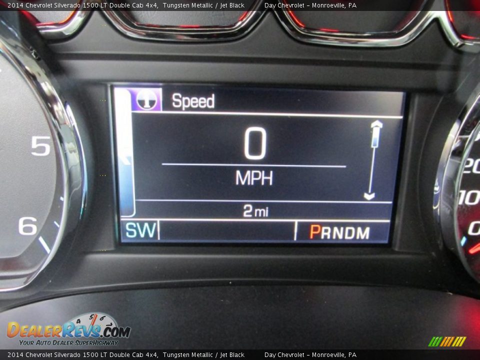 2014 Chevrolet Silverado 1500 LT Double Cab 4x4 Tungsten Metallic / Jet Black Photo #20