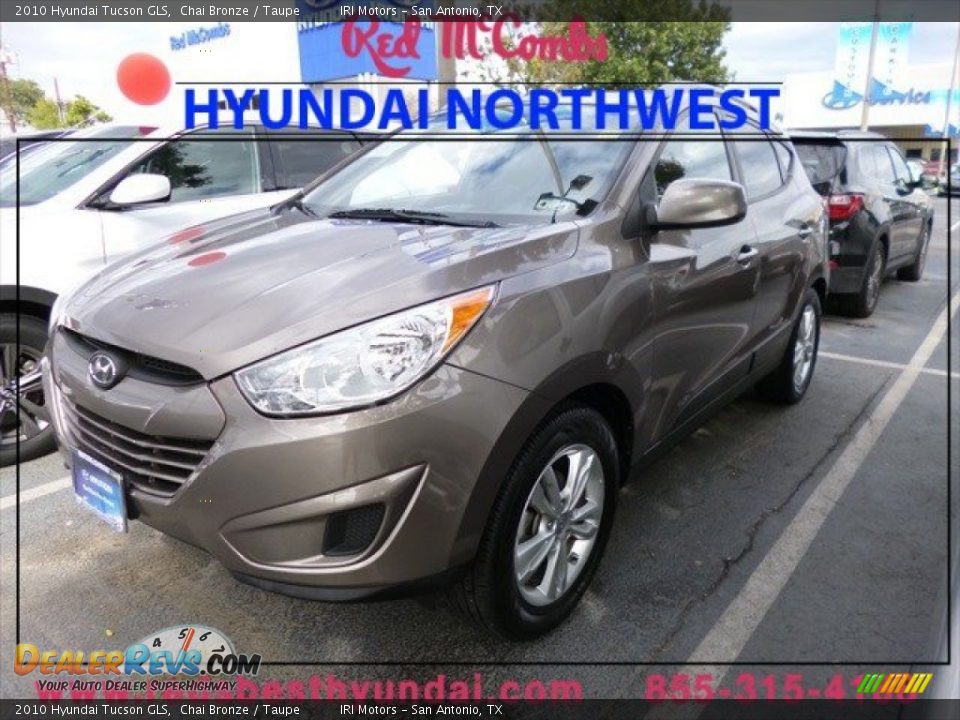 2010 Hyundai Tucson GLS Chai Bronze / Taupe Photo #1