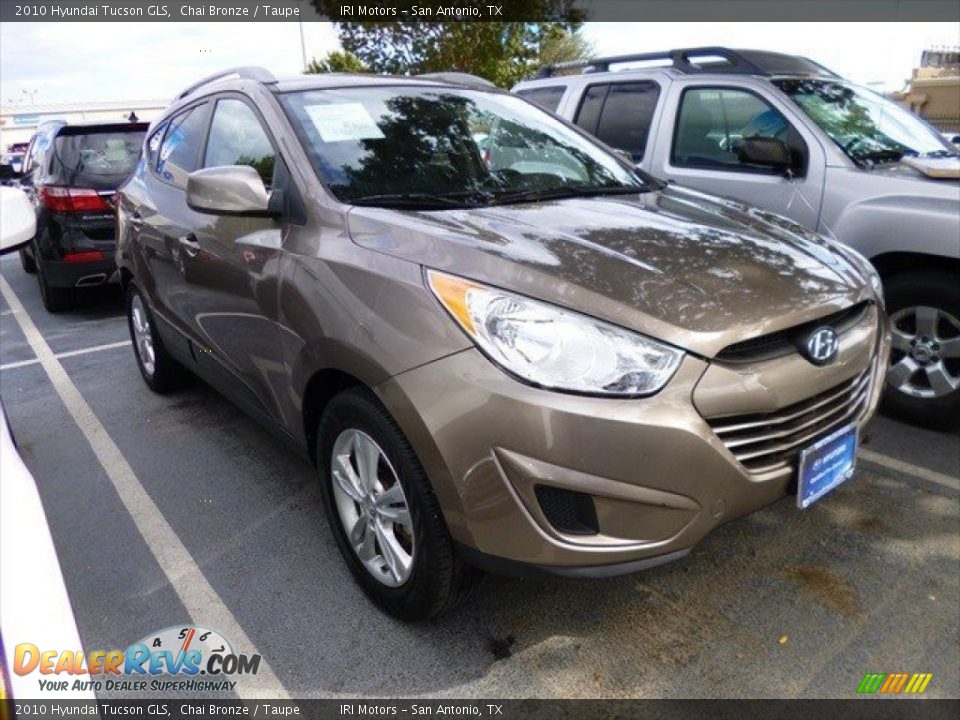 2010 Hyundai Tucson GLS Chai Bronze / Taupe Photo #3