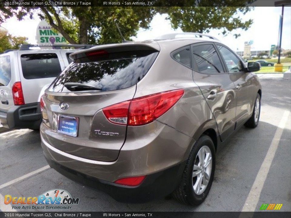 2010 Hyundai Tucson GLS Chai Bronze / Taupe Photo #4