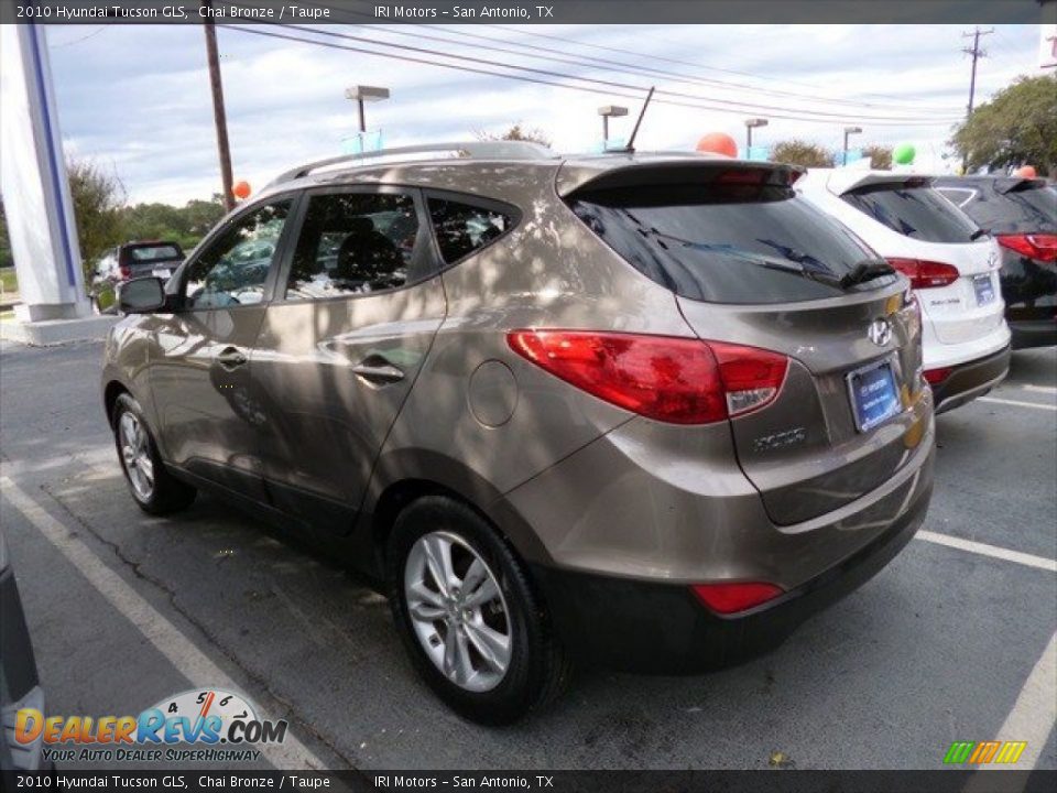 2010 Hyundai Tucson GLS Chai Bronze / Taupe Photo #5