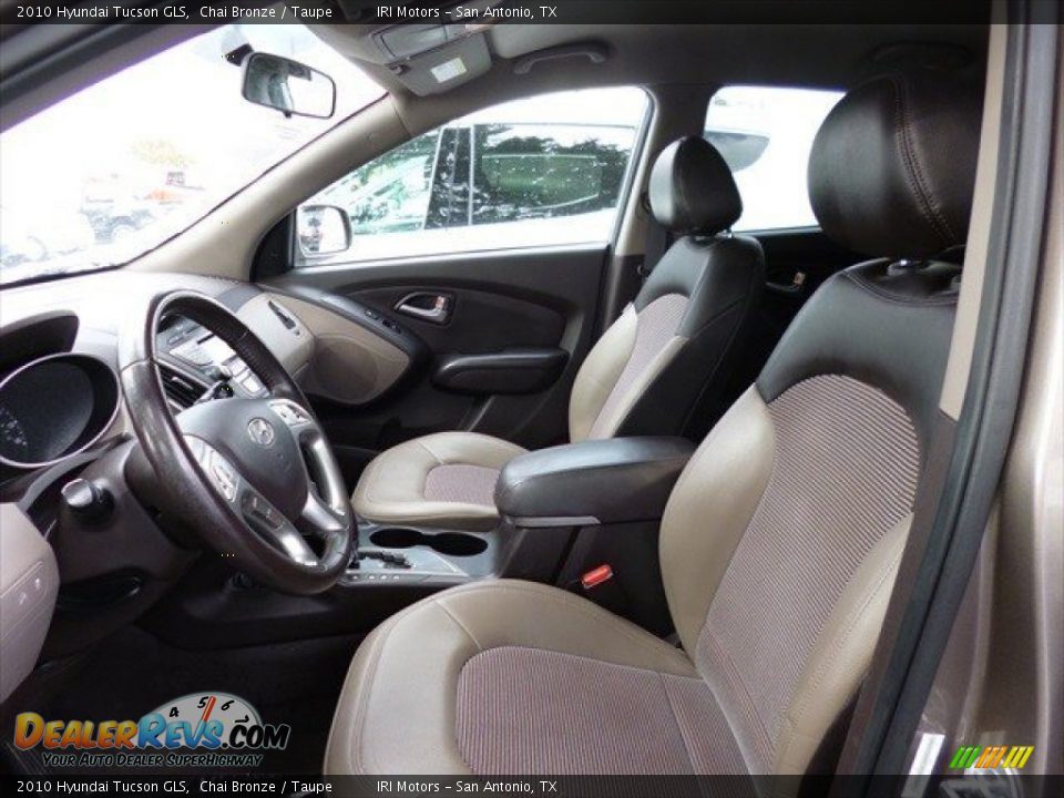 2010 Hyundai Tucson GLS Chai Bronze / Taupe Photo #6