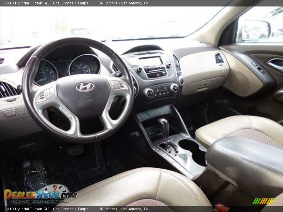 2010 Hyundai Tucson GLS Chai Bronze / Taupe Photo #7