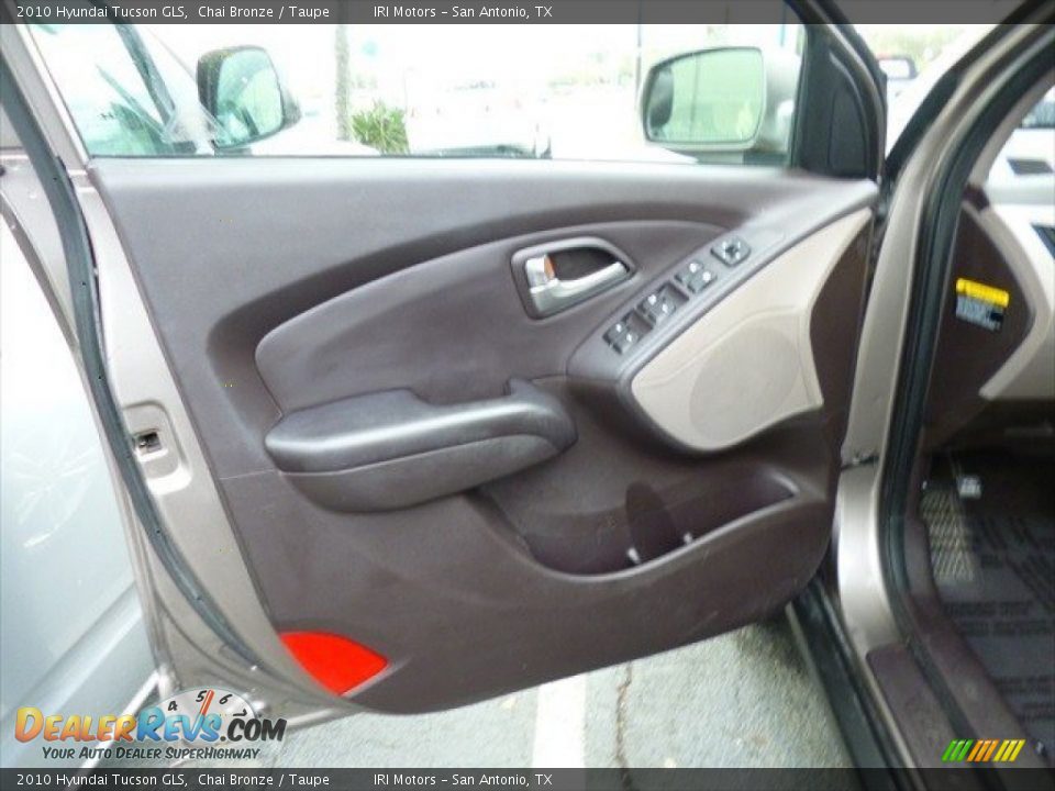 2010 Hyundai Tucson GLS Chai Bronze / Taupe Photo #8