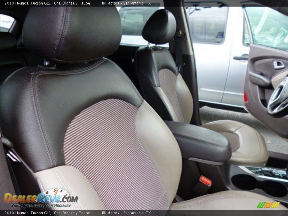 2010 Hyundai Tucson GLS Chai Bronze / Taupe Photo #16