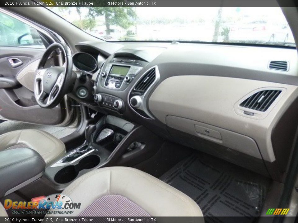 2010 Hyundai Tucson GLS Chai Bronze / Taupe Photo #17