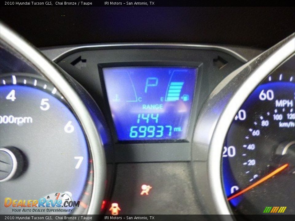 2010 Hyundai Tucson GLS Chai Bronze / Taupe Photo #18