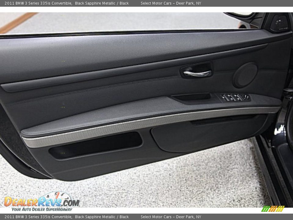2011 BMW 3 Series 335is Convertible Black Sapphire Metallic / Black Photo #8
