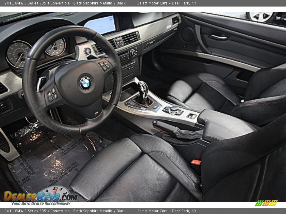2011 BMW 3 Series 335is Convertible Black Sapphire Metallic / Black Photo #9