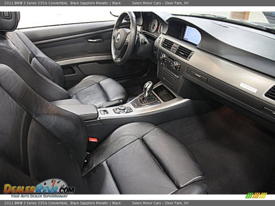 2011 BMW 3 Series 335is Convertible Black Sapphire Metallic / Black Photo #11