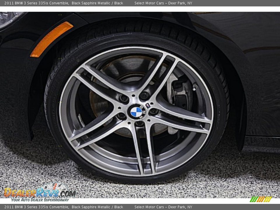 2011 BMW 3 Series 335is Convertible Black Sapphire Metallic / Black Photo #15