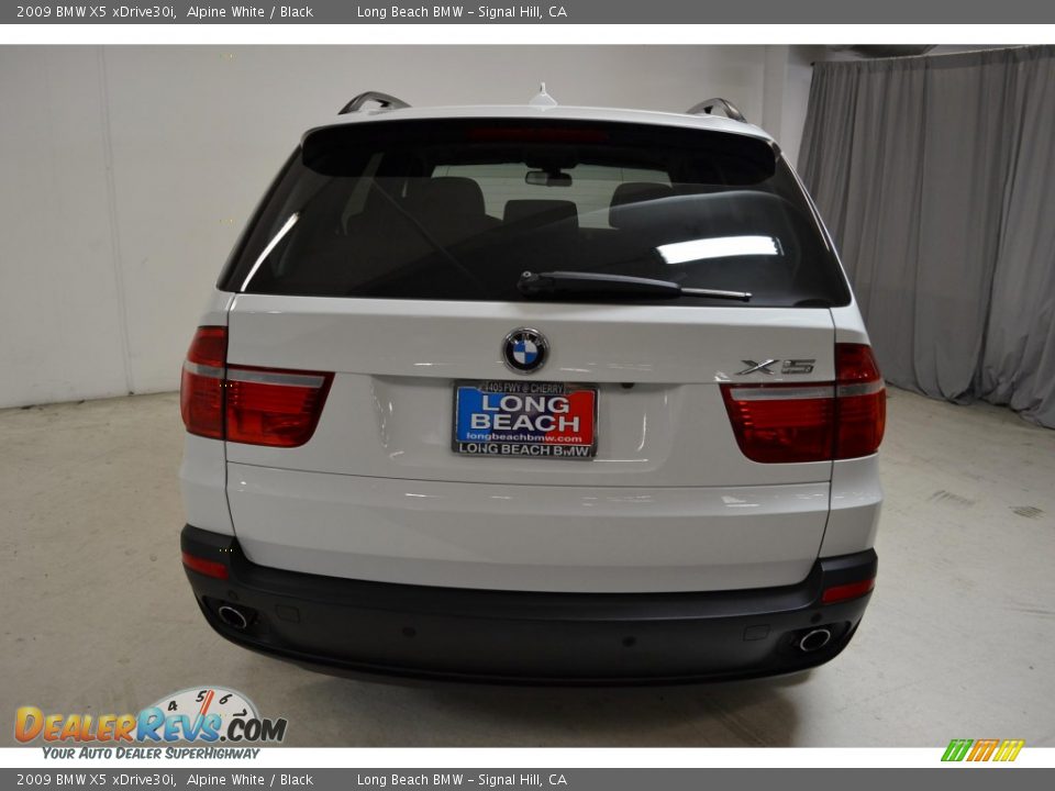 2009 BMW X5 xDrive30i Alpine White / Black Photo #6