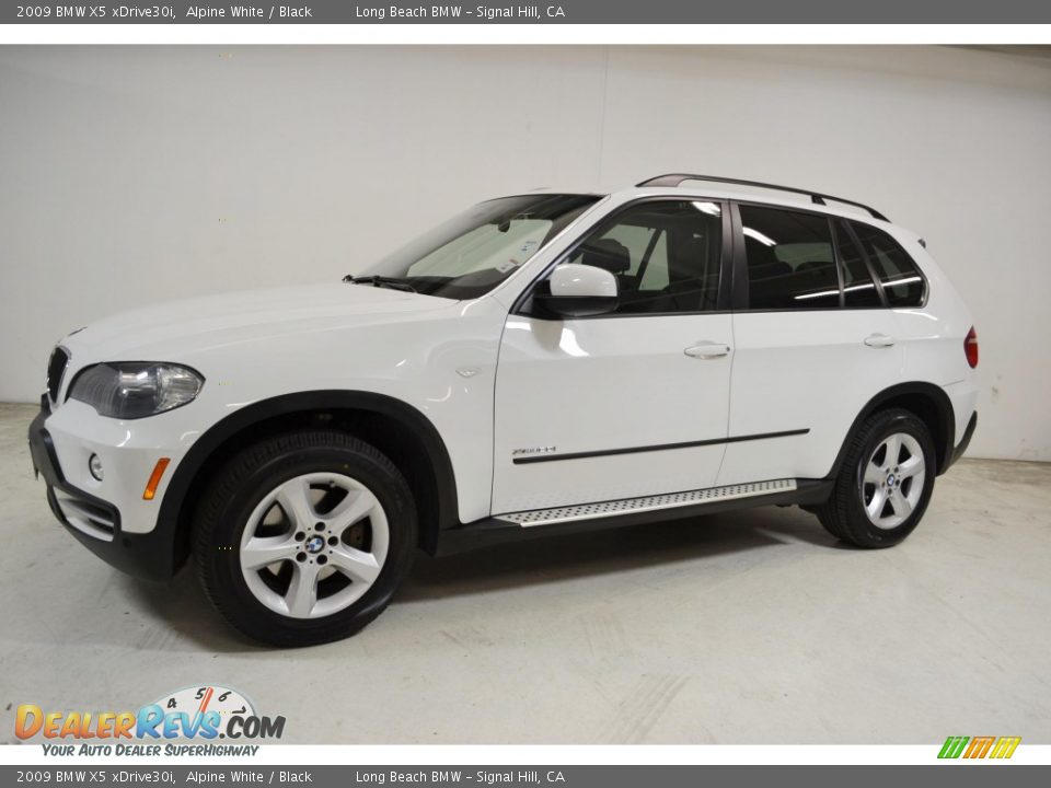 2009 BMW X5 xDrive30i Alpine White / Black Photo #9