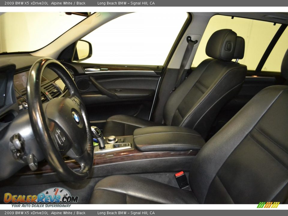 2009 BMW X5 xDrive30i Alpine White / Black Photo #13