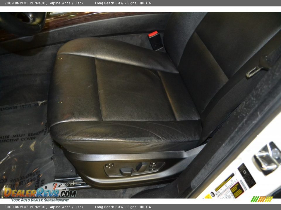 2009 BMW X5 xDrive30i Alpine White / Black Photo #15