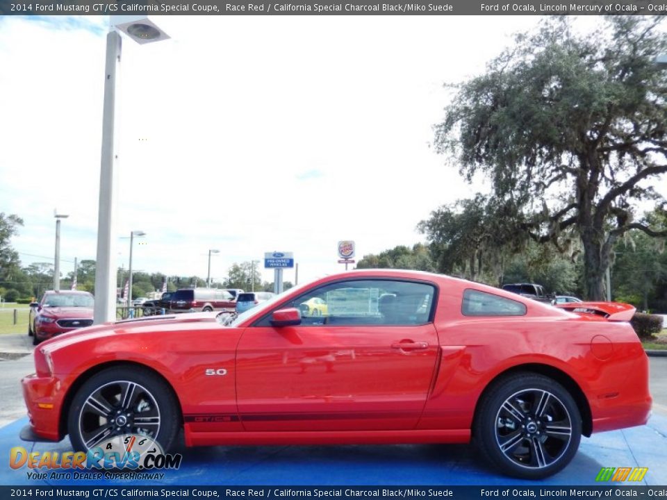 Race Red 2014 Ford Mustang GT/CS California Special Coupe Photo #2