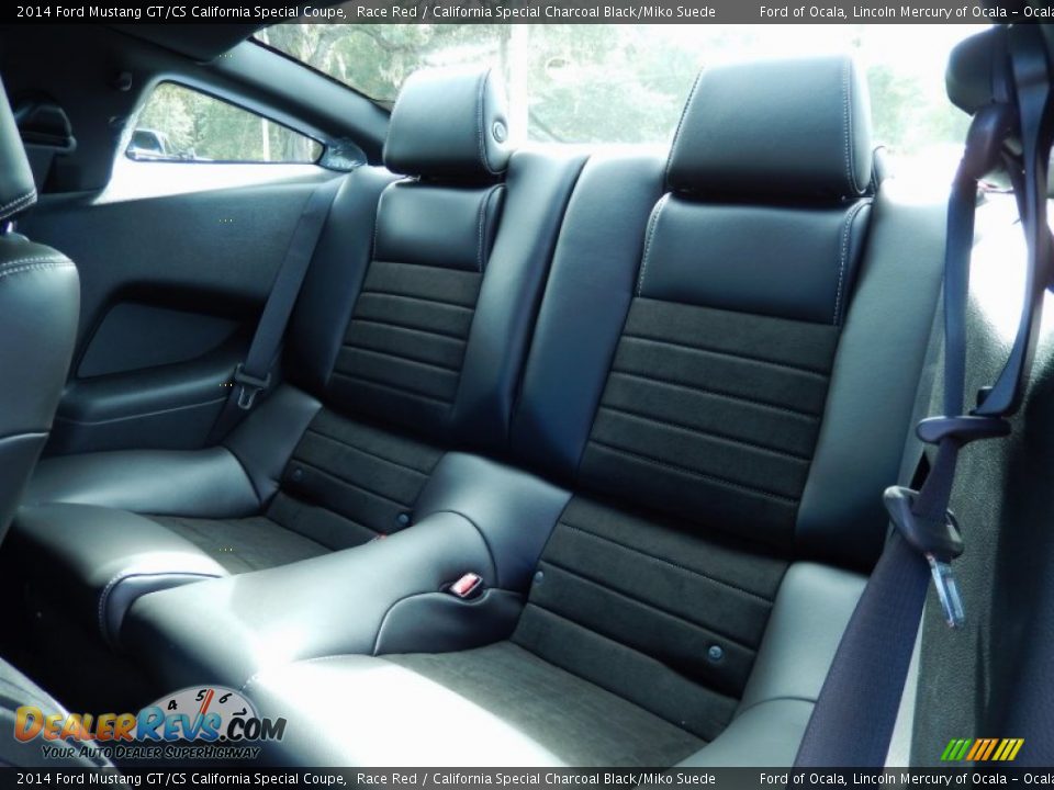Rear Seat of 2014 Ford Mustang GT/CS California Special Coupe Photo #6
