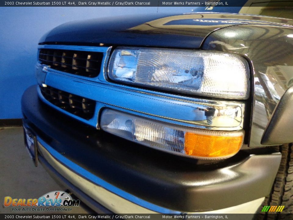 2003 Chevrolet Suburban 1500 LT 4x4 Dark Gray Metallic / Gray/Dark Charcoal Photo #5