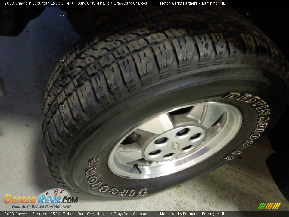 2003 Chevrolet Suburban 1500 LT 4x4 Dark Gray Metallic / Gray/Dark Charcoal Photo #6