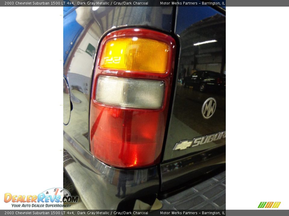 2003 Chevrolet Suburban 1500 LT 4x4 Dark Gray Metallic / Gray/Dark Charcoal Photo #8