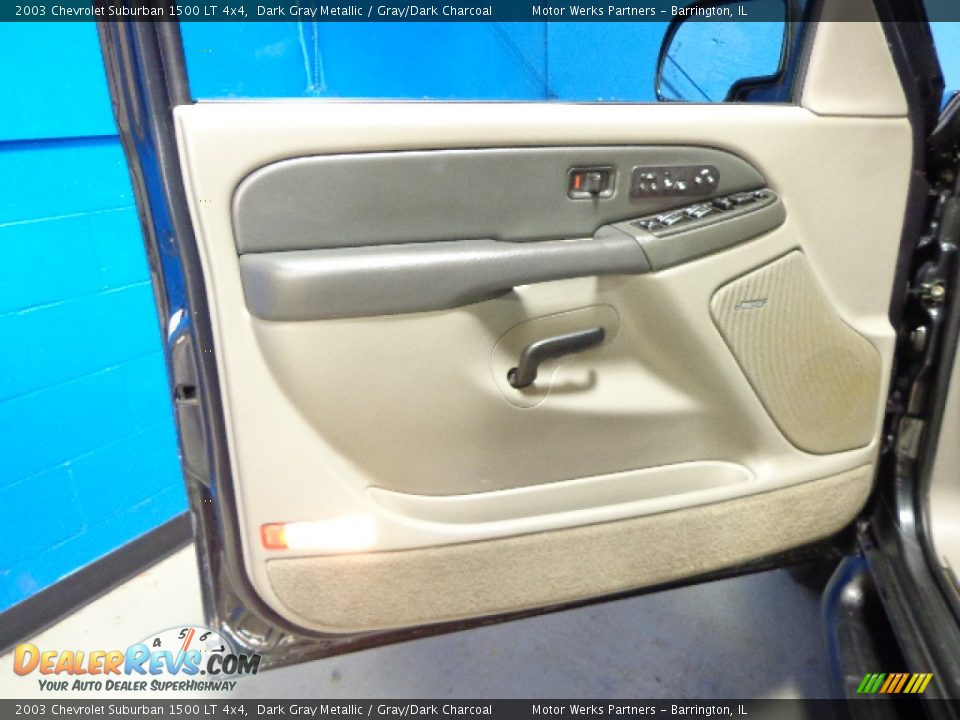 2003 Chevrolet Suburban 1500 LT 4x4 Dark Gray Metallic / Gray/Dark Charcoal Photo #15