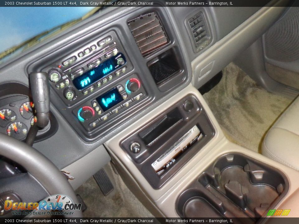 2003 Chevrolet Suburban 1500 LT 4x4 Dark Gray Metallic / Gray/Dark Charcoal Photo #22